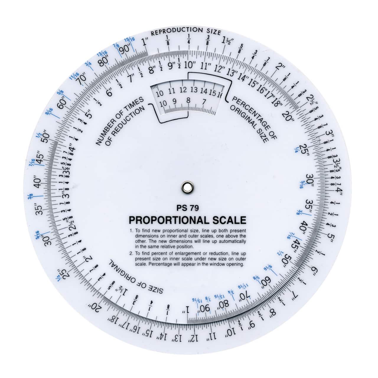 C-Thru Circular Proportional Scale